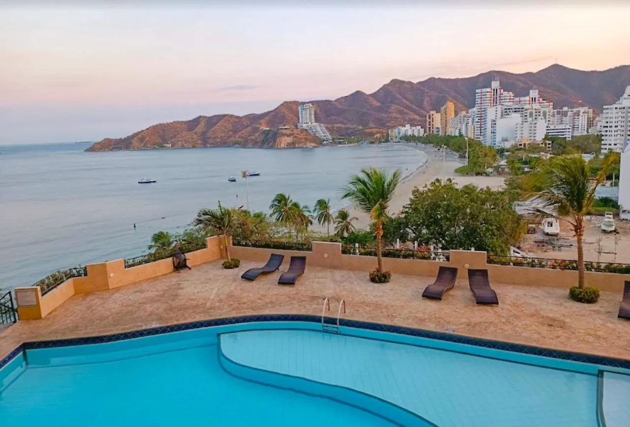Apartment Descansa Frente Al Mar - Vistas Al Atardecer Santa Marta  Colombia